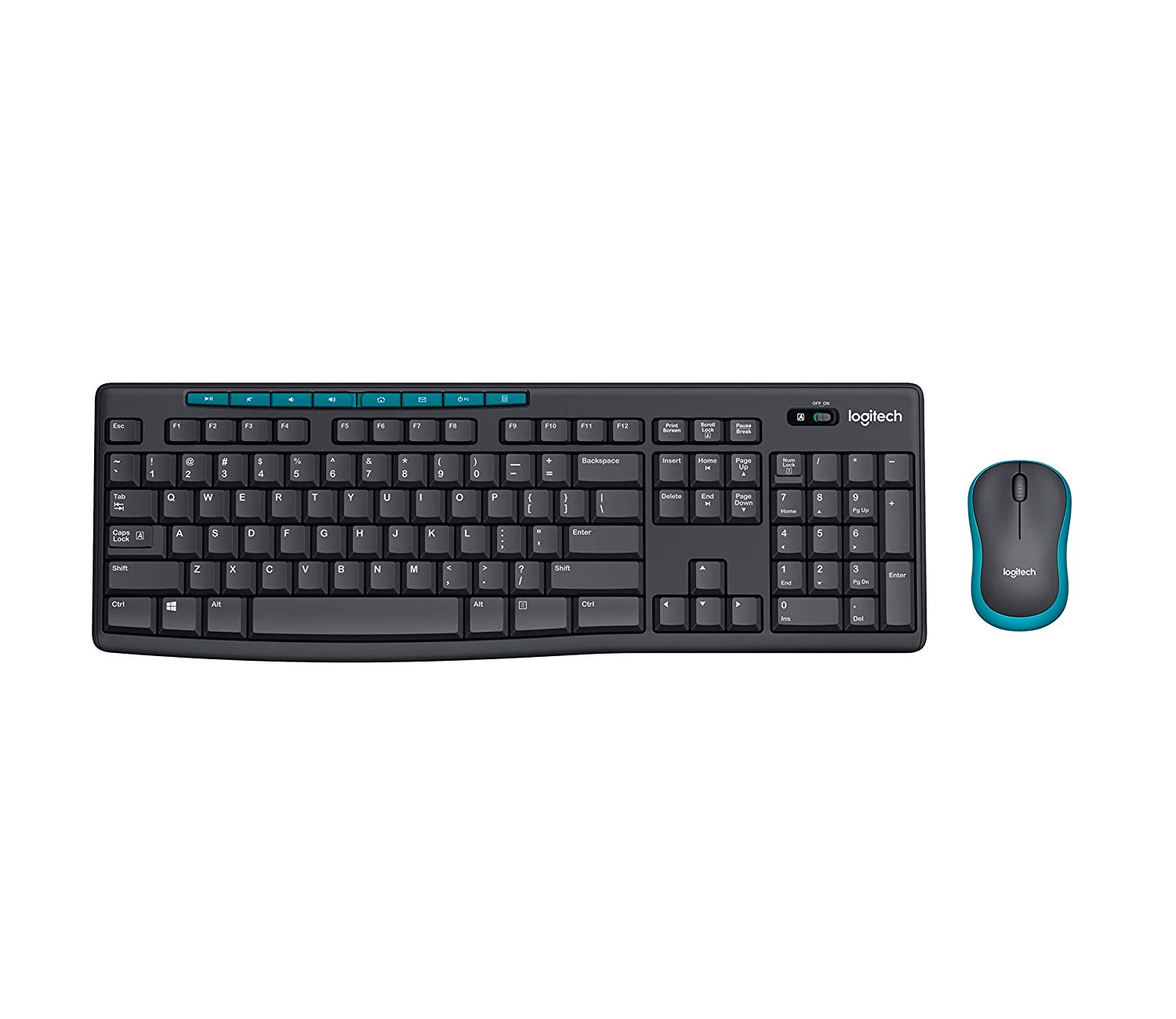 Logitech MK275 Wireless Keyboard and Mouse Combo 920-008460