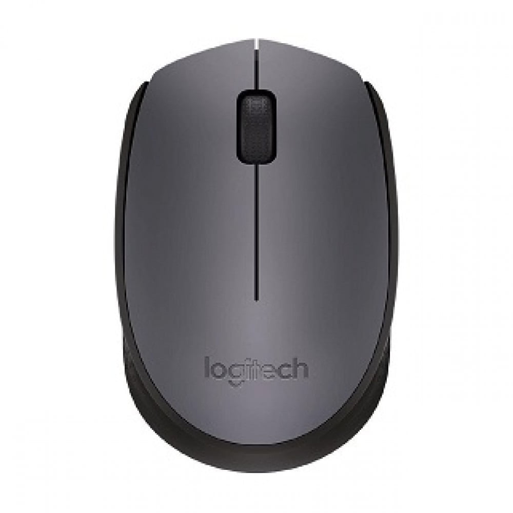 Logitech M171 Wireless Mouse - Grey/Black - 910-004655