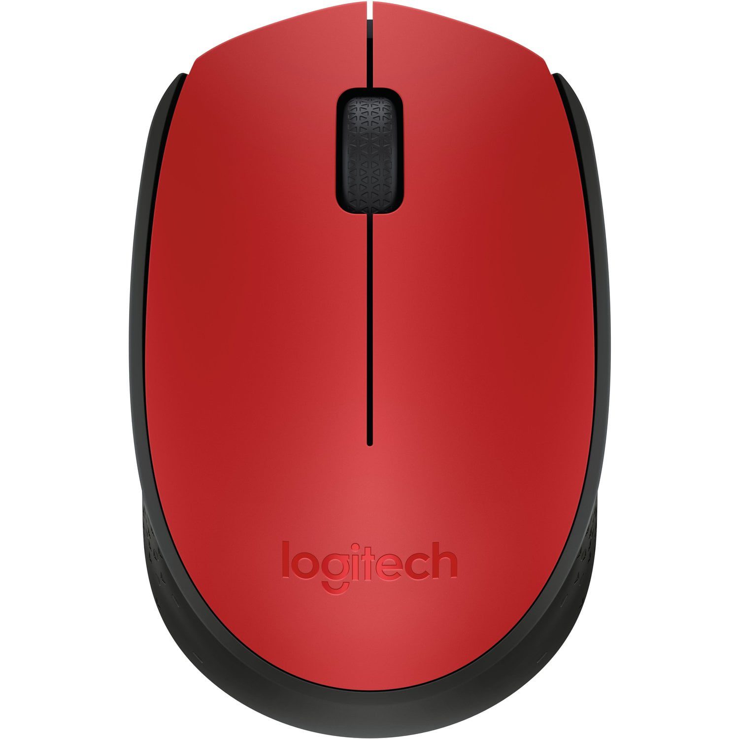 Logitech M171 Wireless Mouse - Red/Black - 910-004657