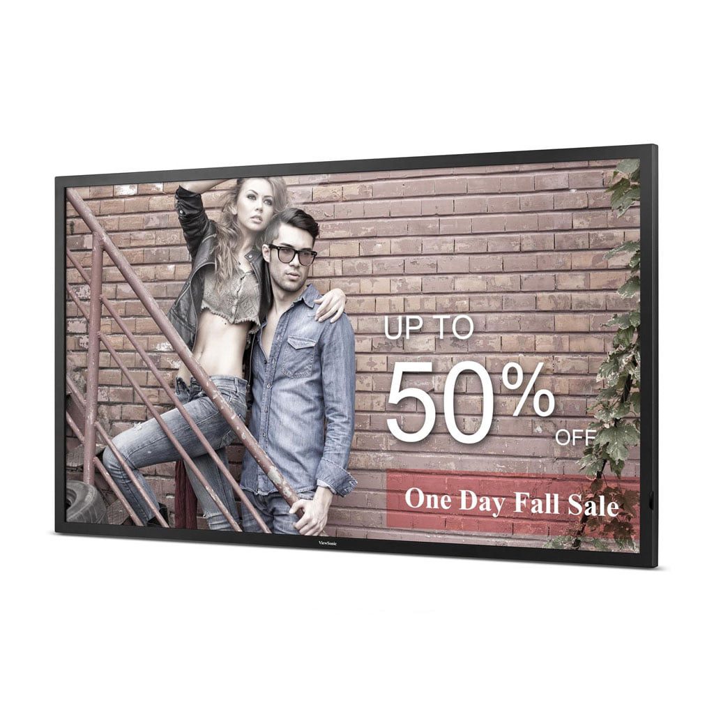 Viewsonic CDE5500-L 55 Inch Narrow Bezel 1080p Full HD Commercial LED Display
