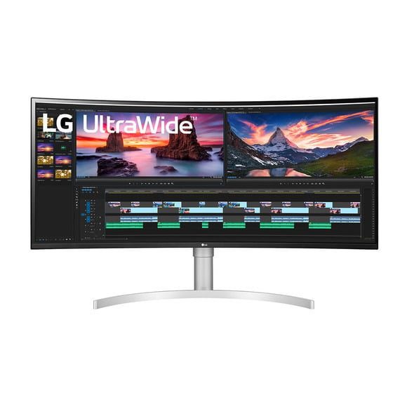 LG 38WN95C-W 38 Inch UltraWide QHD+ IPS Curved Monitor with Thunderbolt™ 3 Connectivity
