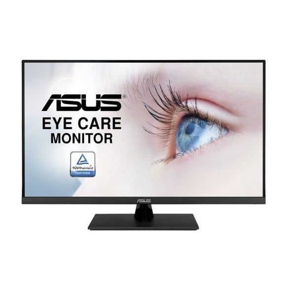 Asus VP32AQ Eye Care Monitor 32 inch (31.5 inch viewable) QHD (2560 x 1440) IPS 100% sRGB HDR-10 75Hz Adaptive-Sync/FreeSync™ DisplayPort HDMI Flicker Free Blue Light Filter Wall Mountable