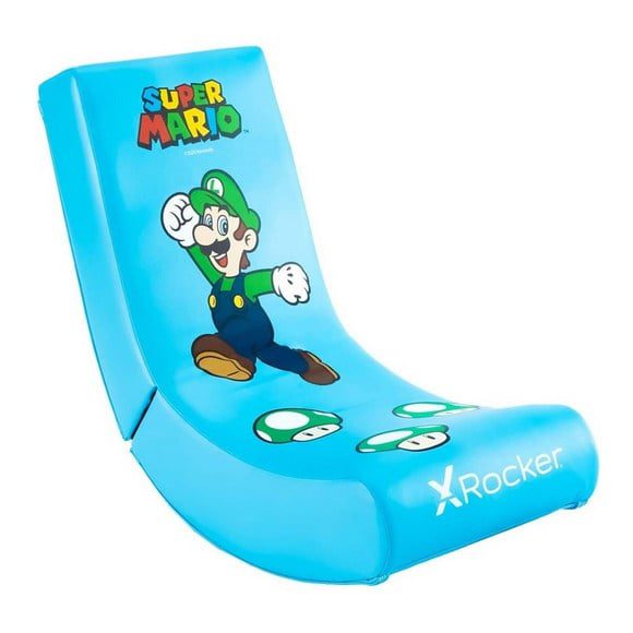 X-Rocker Nintendo Video Rocker Super Mario All-Star Luigi Gaming Chair