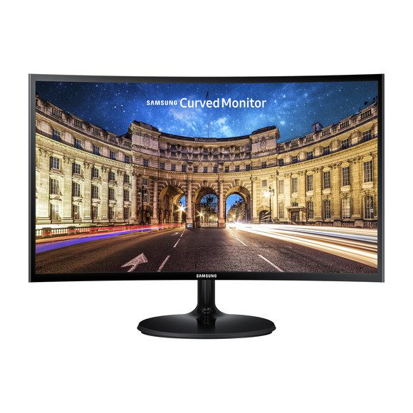 Samsung 350 Series C24F390 24 Inch 16:9 1920 x 1080 Resolution Eye Saver Mode & Flicker Free Technology Curved LCD Monitor