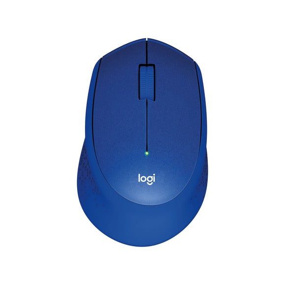 Logitech M331 Silent Plus Wireless Mouse-Blue 910-004915