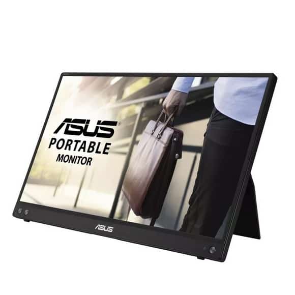 Asus ZenScreen MB16ACV Portable USB Monitor 16 inch (15.6 inch viewable) Full HD IPS Hybrid Signal Solution USB Type-C Blue Light Filter Anti-glare surface Antibacterial treatment (Used)