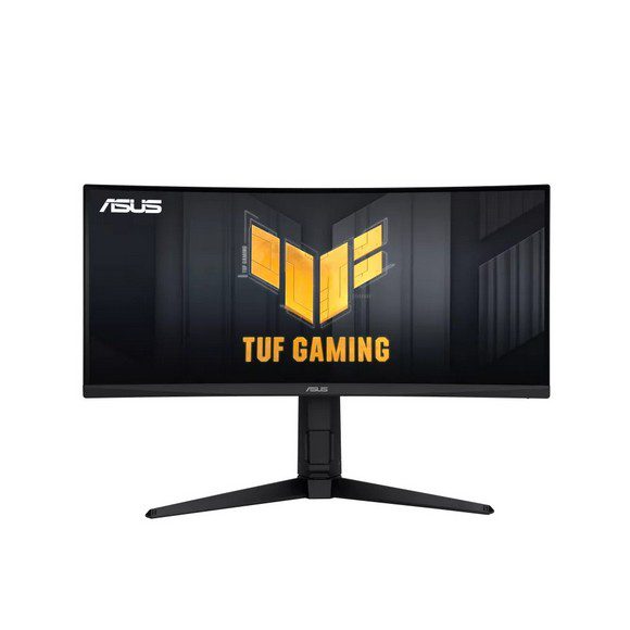 Asus TUF Gaming VG30VQL1A Curved Gaming Monitor 29.5 inch, 21:9 Ultra-wide WFHD (2560X1080) 200Hz 1ms MPRT Extreme Low Motion Blur™ 127% sRGB HDR FreeSync™ Premium
