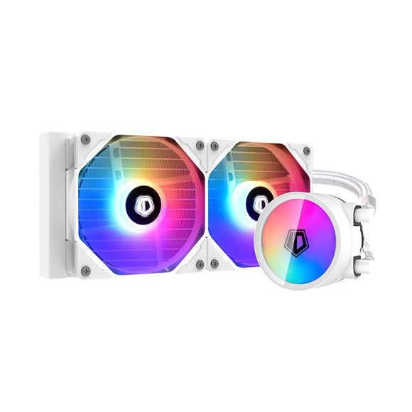ID-Cooling ZoomFlow 240XT V2 ARGB AIO Liquid CPU Cooler - White