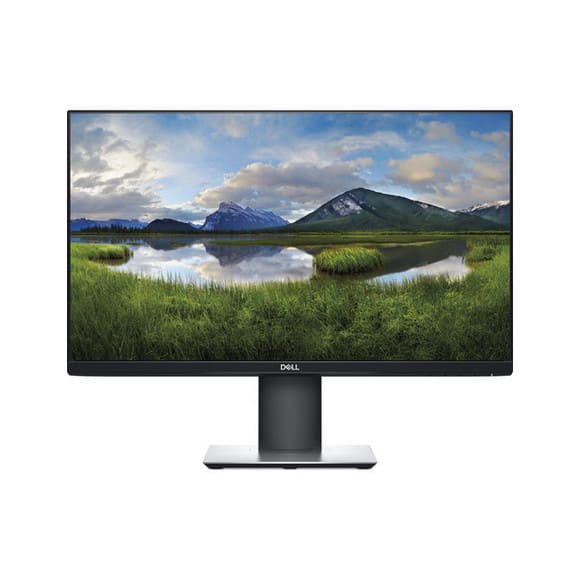 Dell P2419H 23.8 FHD 1920×1080 IPS Monitor with HDMI & DisplayPort + VGA Input Original Stand Height Adjustable (Used)