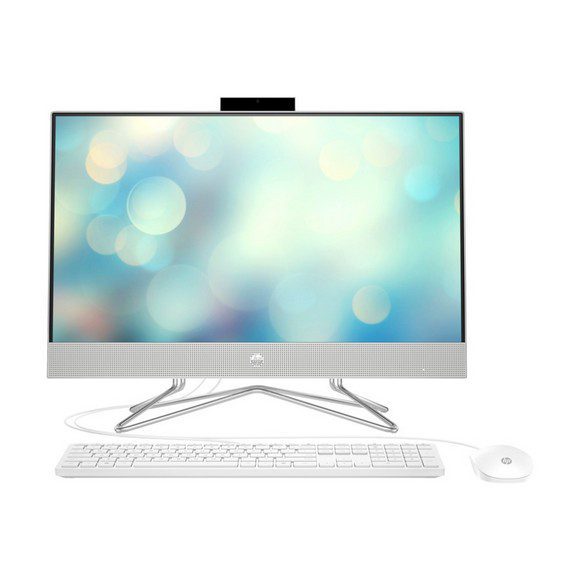 HP 24-DP1017NE Bundle PC Core i7 11th Gen 16GB 2TB HDD 23.8 FHD Touch (Silver)