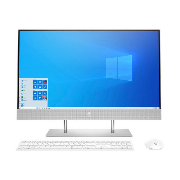 HP 27-DP0204NH Bundle PC Core i7 10th Gen 16GB 1TB HDD 27 FHD 2GB MX330 GPU (Silver)