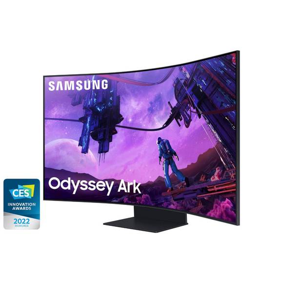 Samsung Odyssey Ark 55 4K UHD 165Hz 1ms Quantum Mini-LED Curved Gaming Monitor (Open Box)
