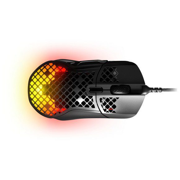 SteelSeries Aerox 5 Lightweight 1800CPI Wired RGB Gaming Mouse