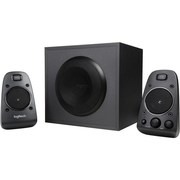 Logitech Z625 Powerful with Optical Input THX® Certified 2.1 Speaker System 980-001297