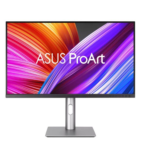 Asus ProArt Display PA279CRV Professional Monitor 27-inch IPS 4K UHD (3840 x 2160) 99% DCI-P3 99% Adobe RGB Color Accuracy ΔE < 2 Calman Verified USB-C PD 96W VESA DisplayHDR 400 VESA MediaSync Ergonomic Stand Green Sustainability