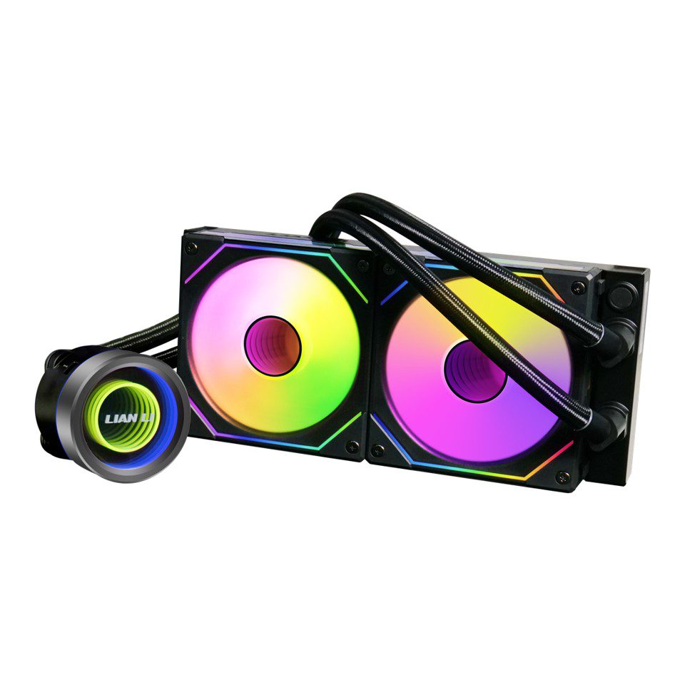 Lian Li GALAHAD II Trinity SL-INF 240 AIO SL120 CPU Cooler ARGB Black