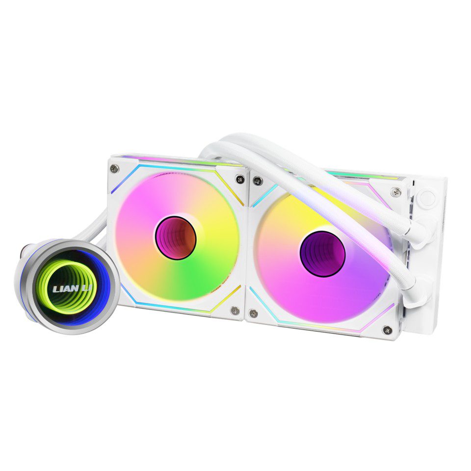 Lian Li GALAHAD II Trinity SL-INF 240 AIO SL120 CPU Cooler ARGB White