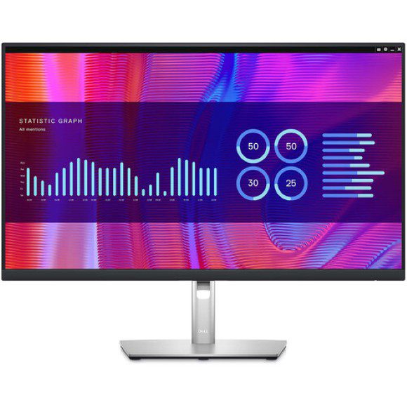 Dell P2723DE 27 Inch 2k QHD 60hz 99%sRGB Color accurate USB-C Hub Monitor | IPS | Height Adjustable (Used)