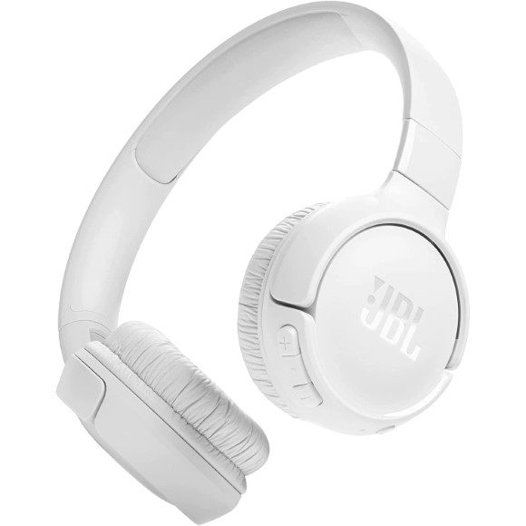 JBL Tune 520BT Wireless On-Ear Headphones (White) JBLT520BTWHTEU
