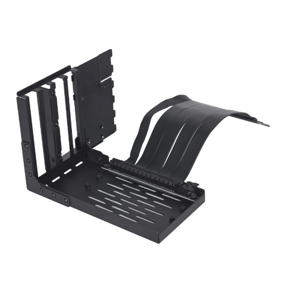 Lian Li Universal 4-Slots Vertical GPU Kit (with Gen 4 Riser) Black
