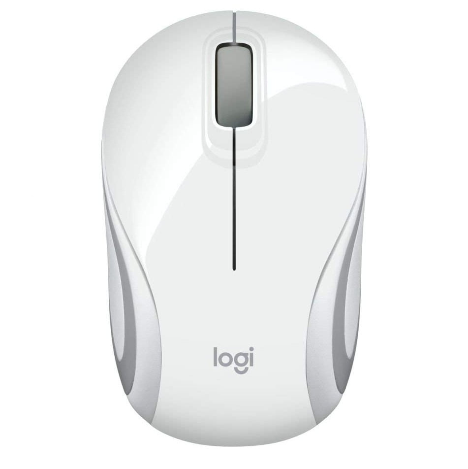 Logitech M187 Wireless Ultra Portable Mouse (White) 910-005380