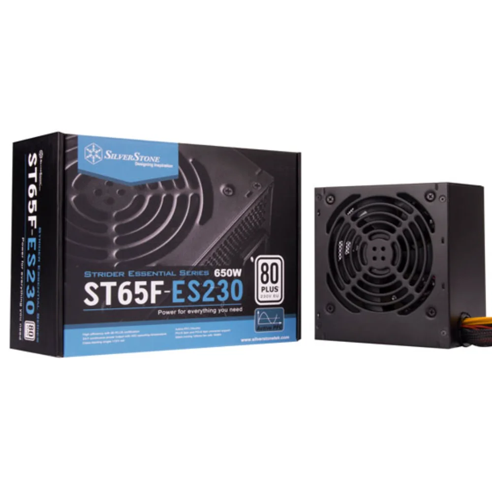 SilverStone SST-ST65F-ES230 V1.1 80 PLUS 230V EU 650W ATX Power Supply