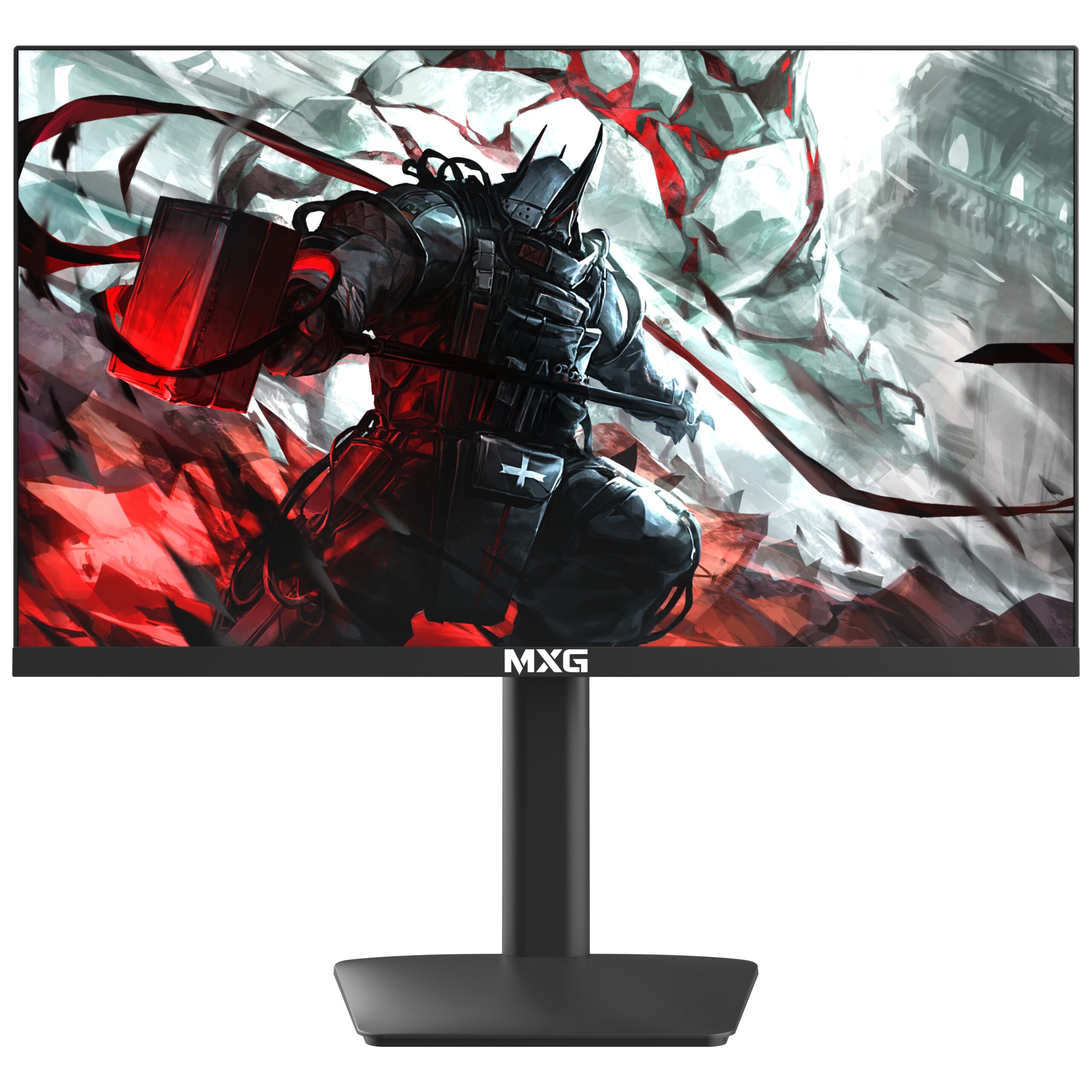 MXG G24IF-20 – 23.8 Inch IPS 200Hz 1ms Gaming Monitor with Adaptive Sync, HDR with Height Adjustable stand (Open Box)