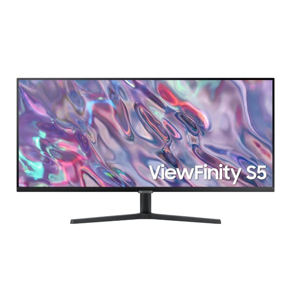 Samsung ViewFinity 34inch LS34C500 S50GC WQHD 100Hz 3440x1440 Resolution, VA Panel Monitor