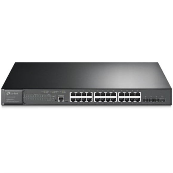 TP-Link TL-SG3428XMP JetStream 24-Port Gigabit and 4-Port 10GE SFP+ L2+ Managed Switch with 24-Port PoE+