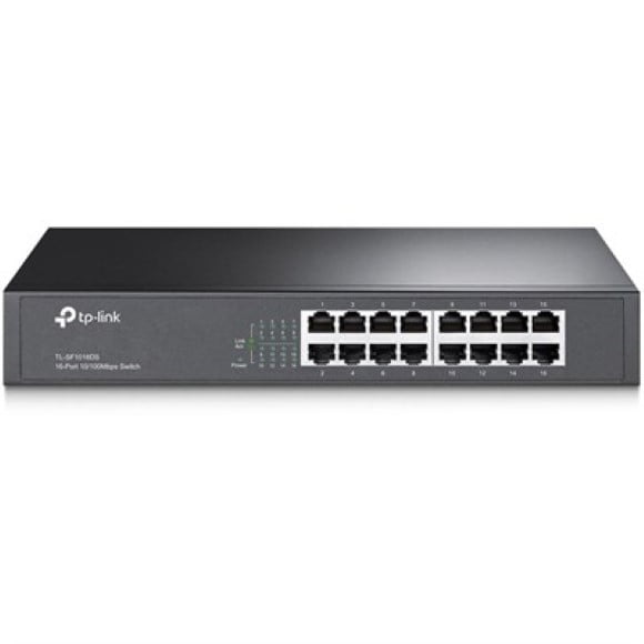 TP-Link TL-SF1016DS 16-Port 10/100Mbps Desktop/Rackmount Switch