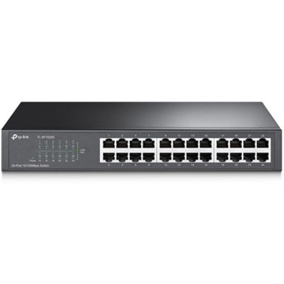 TP-Link TL-SF1024D 24-port 10/100Mbps Desktop/Rackmount Unmanaged Switch - Ver 3.0