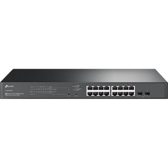 TP-Link TL-SG2218PJetStream 16-Port PoE+ Compliant Gigabit Managed Network Switch with SFP