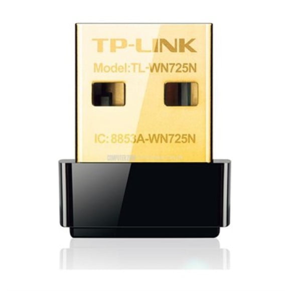 Tp-Link TL-WN725N 150Mbps Wireless N Nano USB Adapter - Ver 3.0