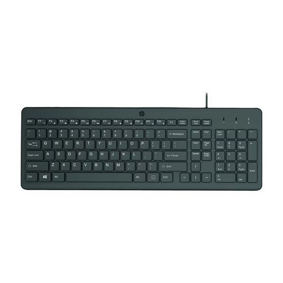 HP 150 Wired with 12 Shortcut Keys Keyboard