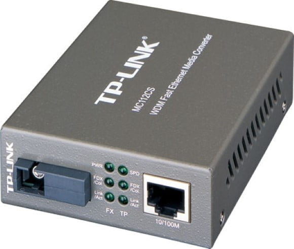 TP-LINK MC112CS 10/100Mbps WDM Media Converter
