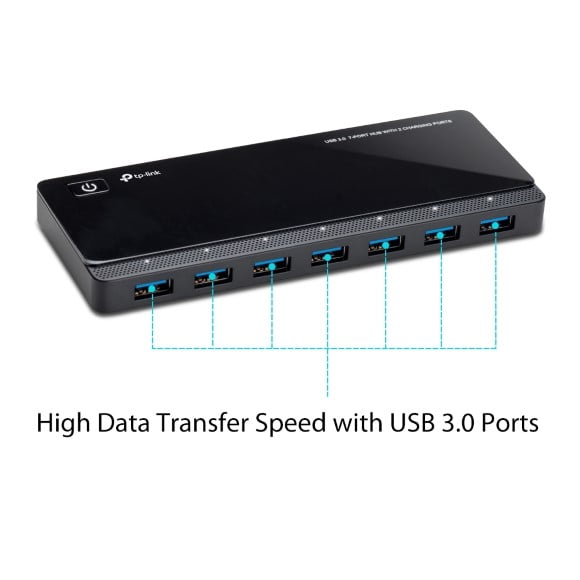 TP-LINK UH720 USB 3.0 7-Port Portable Hub
