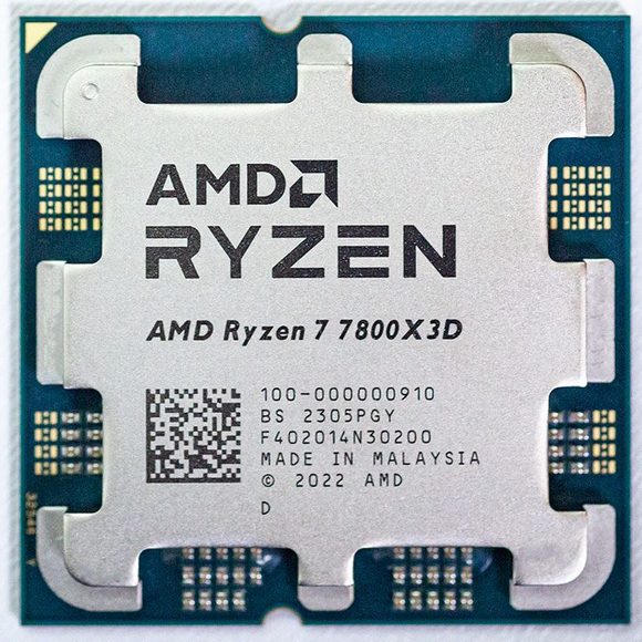 AMD Ryzen 7 7800X3D 8-Core, 16-Thread Gaming Desktop Processor – Tray