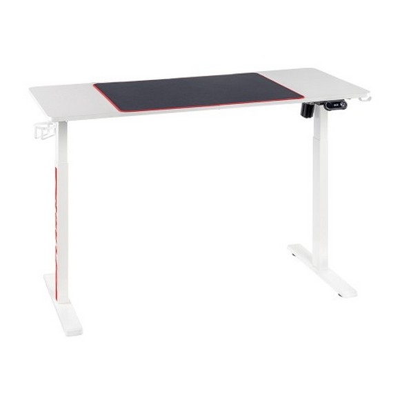 MXG MGD-01R Motorized/SIT-Stand Desk With Fast Charging Ports and Creative Control Panel White