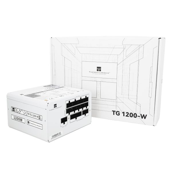 Thermalright ATX3.0 PCIE 5.0 1200W TG-1200-W GOLD Full MODULAR White Power Supply