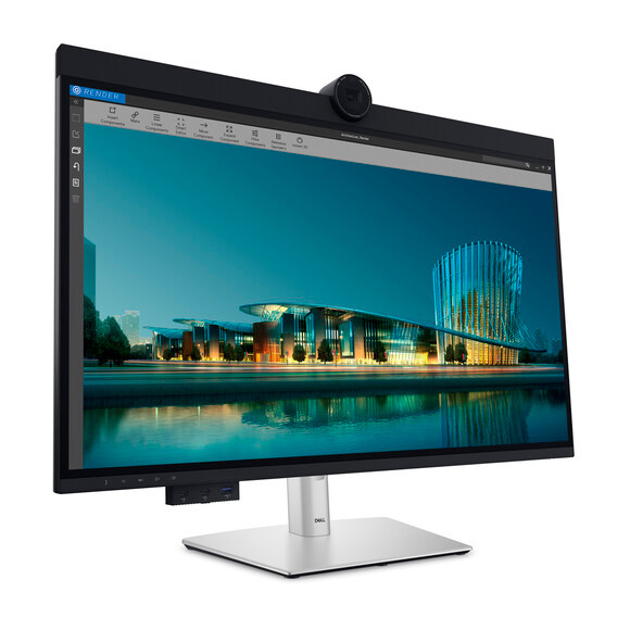 Dell UltraSharp 32 Inch U3224KBA 6K HDR Video Conferencing Monitor