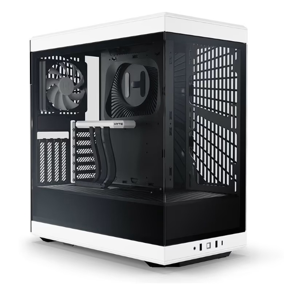 HYTE Y40 Mainstream Vertical GPU Case ATX Mid Tower Gaming Case Panda