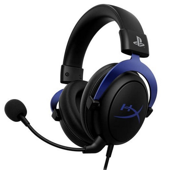 HyperX Cloud - PS5-PS4 Gaming Headset Blue (Open Box)