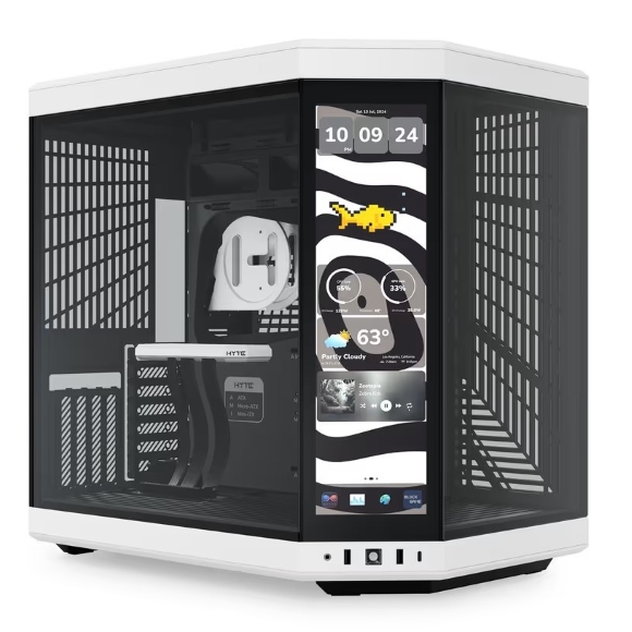 Hyte Y70 Touch Infinite Modern Aesthetic Mid-Tower ATX Gaming Case Panda