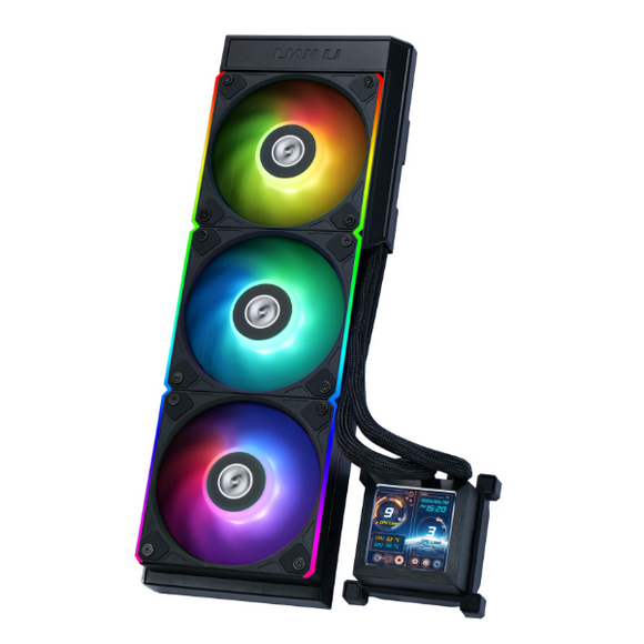 Lian Li Hydroshift 360 2.88 IPS LCD AIO Cooler Black