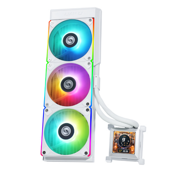 Lian Li Hydroshift 360 2.88 IPS LCD AIO Cooler White