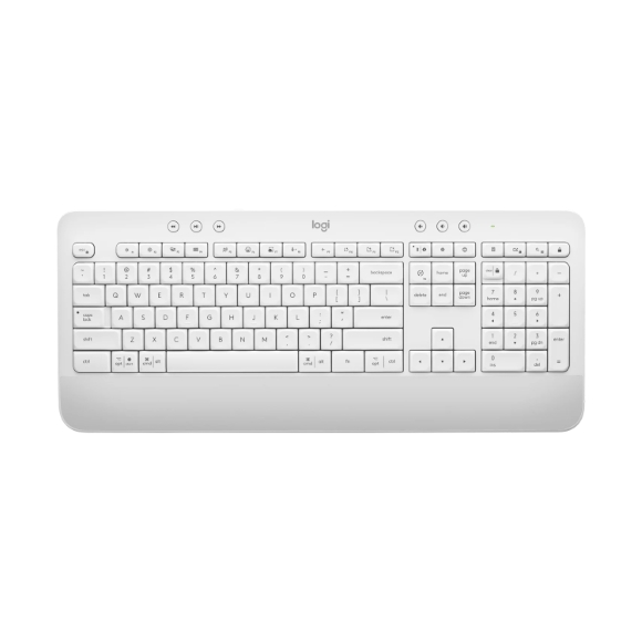 Logitech SIGNATURE K650 Wireless Keyboard with Wrist Rest Off White AR Layout