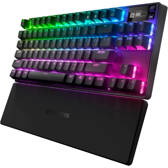 SteelSeries Apex Pro 2023 TKL Wireless Mechanical OmniPoint Adjustable Actuation Switch Gaming Keyboard