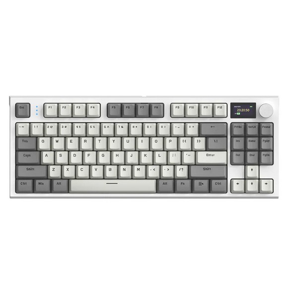 ATTACK SHARK K86 Wireless Mechanical Keyboard - Retro Grey