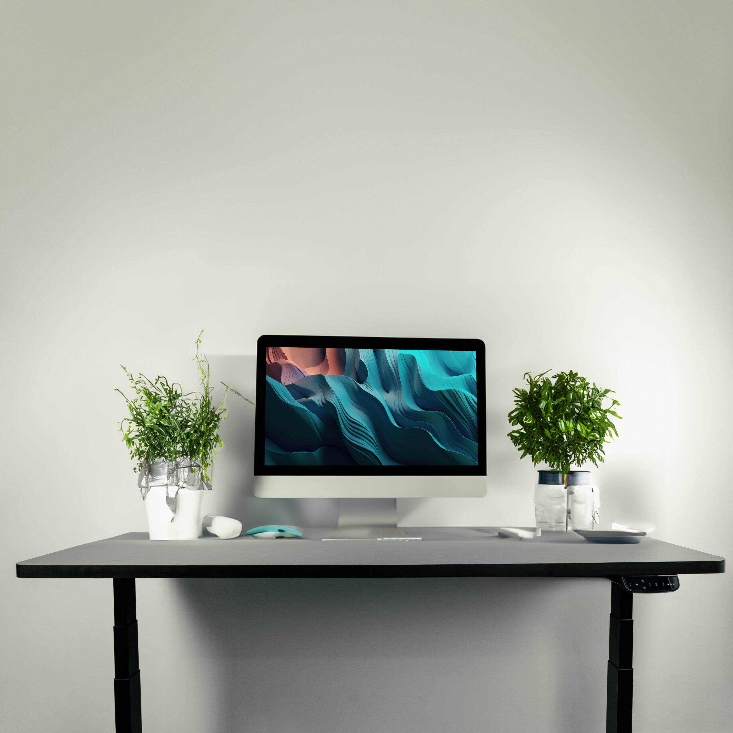 MXG SMD-02-AI Dual Motor SIT Stand Smart Desk With APP Control 3 Stage Standard