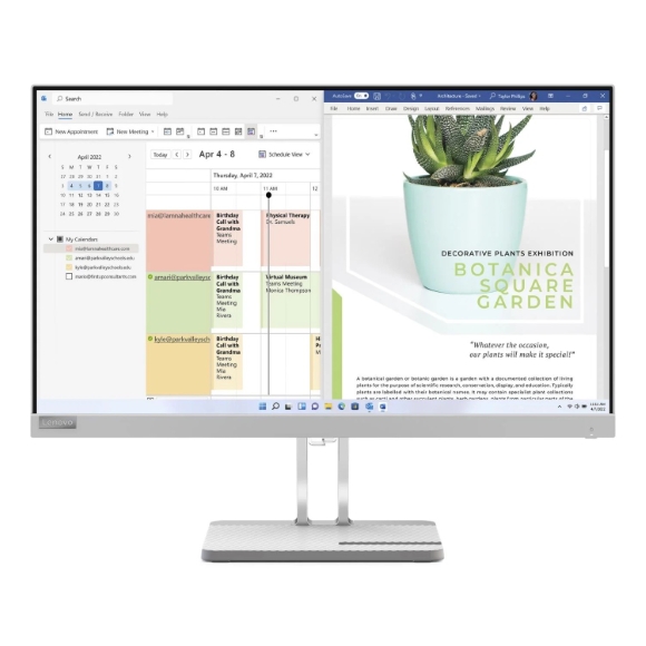 LENOVO L24e-40 Full HD 23.8 Inch VA LCD Monitor